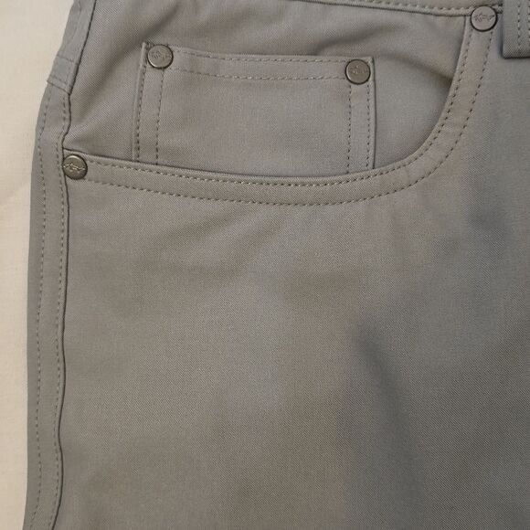 Greg Norman Men’s Golf Pants  32X 29 Gray Grey Polyester Spandex - Picture 2 of 6